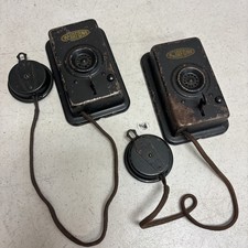 Set2 Antique PairFone Intercom Phone Receiver S H Couch Co 5x3 G2U picture