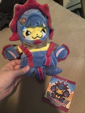 Pokemon Plush Pikachu Dressed As Hydreigon New With Tags Excellent Condition  picture