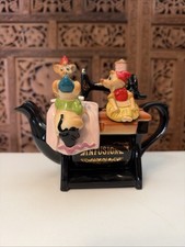 Disney Cinderella Teapot Paul Cardew Design 1996 Limited Edition Mice Rare Piece picture