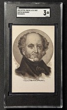 1885 H603 Presidents Kenton Baking Powder MARTIN VAN BUREN SGC 3 picture