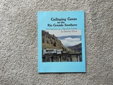 Galloping Geese On The Rio Grande Southern Stanley Rhine Paperback Railroad Book picture