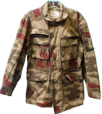 VINTAGE 1968 WEST GERMAN BGS BUNDESGRENZSCHUTZ SPLINTER CAMOFLAGUE SUMPTARN picture
