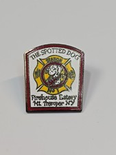 The Spotted Dog Souvenir Lapel Pin Firehouse Eatery Mt Tremper NY picture