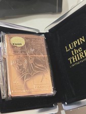Zippo Lupin III Fujiko Gold Limited Edition Lighter picture