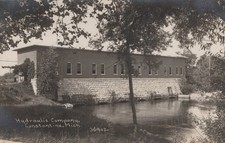 RPPC Michigan MI Constantine Hydraulic Company C.R. Childs Photo 1913 picture