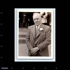Old Vintage Photo MAN IN SUIT picture
