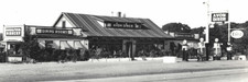 Esso & Avon Diner CT Modern Print from Original Neg Roadside Diner RPPC Postcard picture