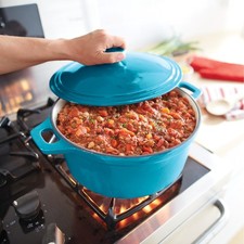 7-Quart Enameled Cast Iron Casserole with Lid -  picture