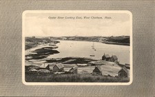 West Chatham MA Oyster River M. W. Howard c1900s-10s Vintage Postcard picture