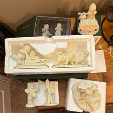 Snow babies , only set out on a table at Christmas time, then reboxed and stored picture