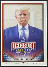 2021 Decision 2020 Series 2 High Number #550 Donald J Trump SP US President MAGA picture