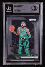 Kyrie Irving Signed Boston Celtics 2018-19 Panini Prizm #98 NBA (BGS) picture