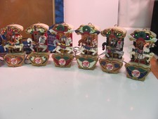 1992 Mr. Christmas Holiday Carousel Lighted Musical Set – Works w/ Original Box picture