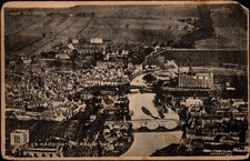 Haddington East Lothian Scotland Aerial View 1907-1915 Edwardian Town Scene picture
