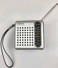 Vintage Sony Solid State FM/AM Transistor Radio Model TFM-3750W Tested/Works picture