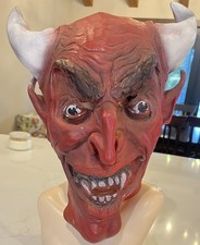 Vintage 1990 Distortions Unlimited Mini Devil Mask Rare Mushroomhead Latex picture