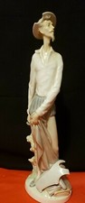 Beautiful LIADRO PORCELAIN MAN FIGURINE, Don Quixote No Sword #4854 Retired picture