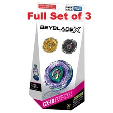 Takara Tomy Beyblade X CX-18 Random Booster BrachioWhip Select (Full Set of 3) picture