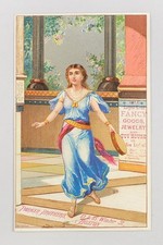 Rare 1870s Parker Brothers Toys Advertising Victorian Antique Trade Card –Boston picture