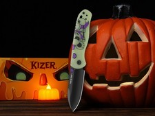 Kizer Drop Bear  Folding Pocket Knife ELMAX Blade GID G10 Handle Ki3619HW1 picture