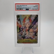 2025 ONE PIECE PROMOS ILLUSTRATION BOX VOL.2 #016 YAMATO PSA 10 picture