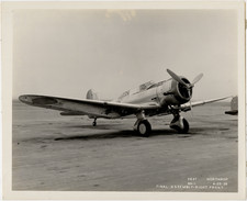 Northrop 8A-1 Swedish Air Force B 5 Dive Bomber 1938 Original Factory Photo 8x10 picture