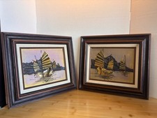 Two MCM Wall Art Pieces picture