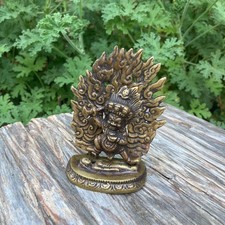 Tibetan Buddhist Protector Deity Mahakala Figurine picture