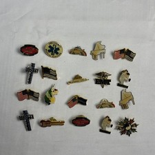 Lot Of 20 Piece Mixed Vintage And Modern Enamel Lapel Pins Lot 5 picture