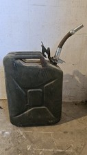 VINTAGE Rare Big Iron SAF 1975 Jerry Gas Can Pot Collectible (IFC.1) W/ Nozzle picture