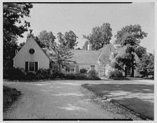 Photo:Huntington Long Island NY Allen W Dulles Residence Entrance 1940s picture