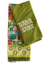 Disney Trader Sam's Enchanted Tiki Bar 2pc Kitchen Towel New picture