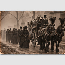 Creepy Haunted Funeral Ghost Photo Print Victorian Vintage Spirit Photograph 50 picture