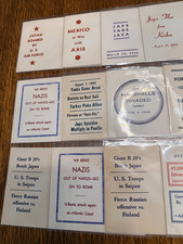 50 WW11 NEWS HEADLINE COVERS. ALL US 1942-1945 picture