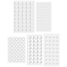 204pcs Clear Bump Dots for Visually Impaired, Silicone Braille Stickers picture