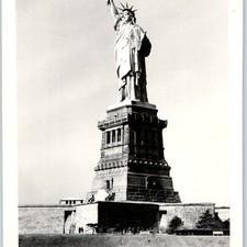 c1930s Alfred Mainzer Statue of Liberty Bedloe Island NY RPPC Postcard A65 picture