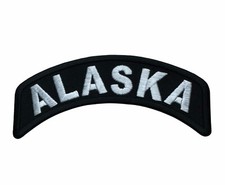 Alaska AK State Rocker Patch IV1429 F4D23V picture