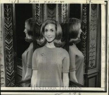 1968 Press Photo America's Junior Miss Diane Wilkins at New York's Astoria Hotel picture