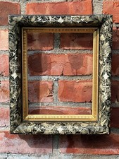 Beautiful Circa 1880 Aesthetic Movement Eastlake Style Faux Bois Picture Frame picture
