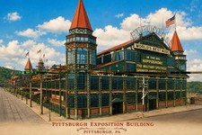 EXPOSITION PARK - Pittsburgh, Pennsylvania MODERN REPRINT Postcard E64 picture