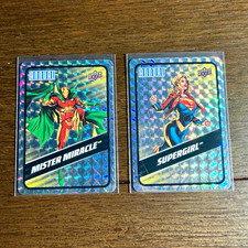 2024-25 Upper Deck DC Annual Backscatters Supergirl B-14 Mister Miracle B-22 Lot picture