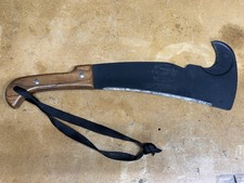 Woodsman's Pal 481 USA 17.5 Fixed File Blade Brush Knife - GUC - No Sheath picture