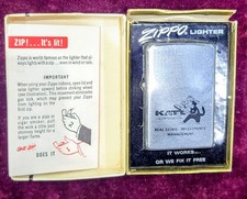 Zippo Lighter KATZ CORPORATION with Box - RARE picture