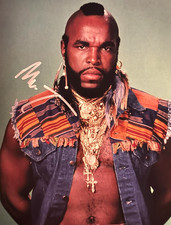 Mr. T  Signed ROCKY III: Clubber Lang  8x10