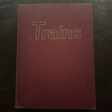 Trains Magazine Bound Volume 14 1953-1954 picture