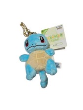 San-ei Pokémon All Star Collection Squirtle Plush Keychain Bag Charm NWT picture
