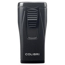 Colibri Cigar Lighter Monaco Triple Jet Lighter Metallic Black picture