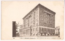 Scranton Pennsylvania YMCA Building  Vintage Postcard c 1900 picture
