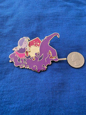DLP Madam Mim and Merlin Villains and Silhouettes Flames PARIS DLRP DISNEY PIN picture