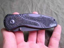 Kershaw 1670BLK Blur - Black-Out - Ken Onion - Made In USA - Assisted picture